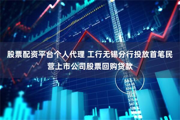 股票配资平台个人代理 工行无锡分行投放首笔民营上市公司股票回购贷款